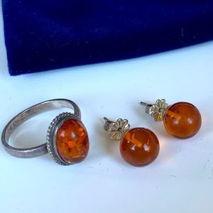Real Amber Set